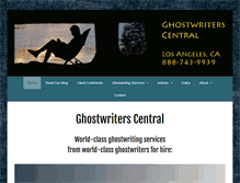 Tablet Screenshot of ghostwords.com